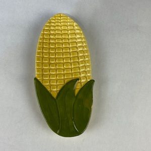 Vintage Ceramic Corn Plate